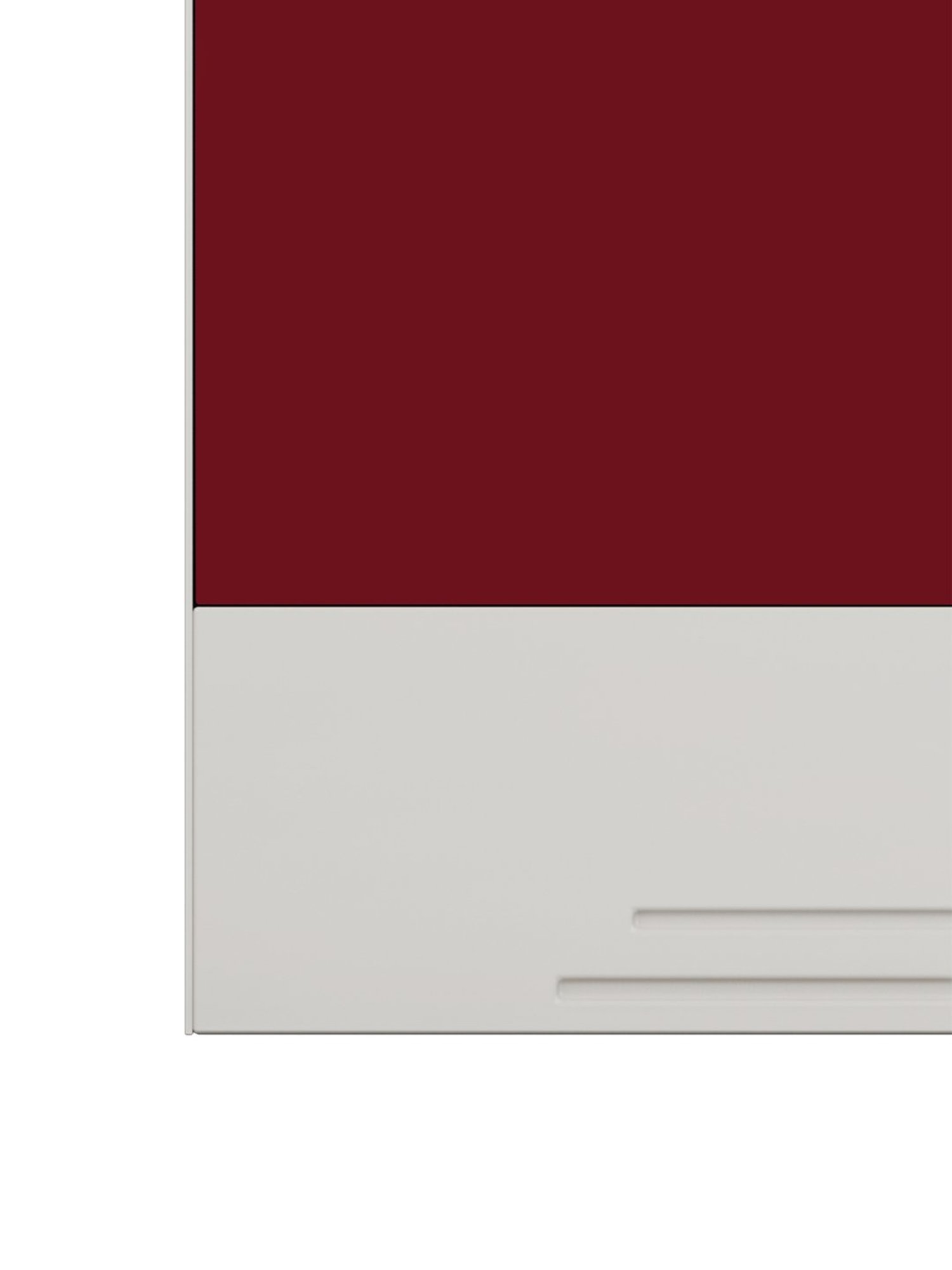 Godrej Interio Slimline 2-Door Steel Almirah, Red (1-Year Warranty)