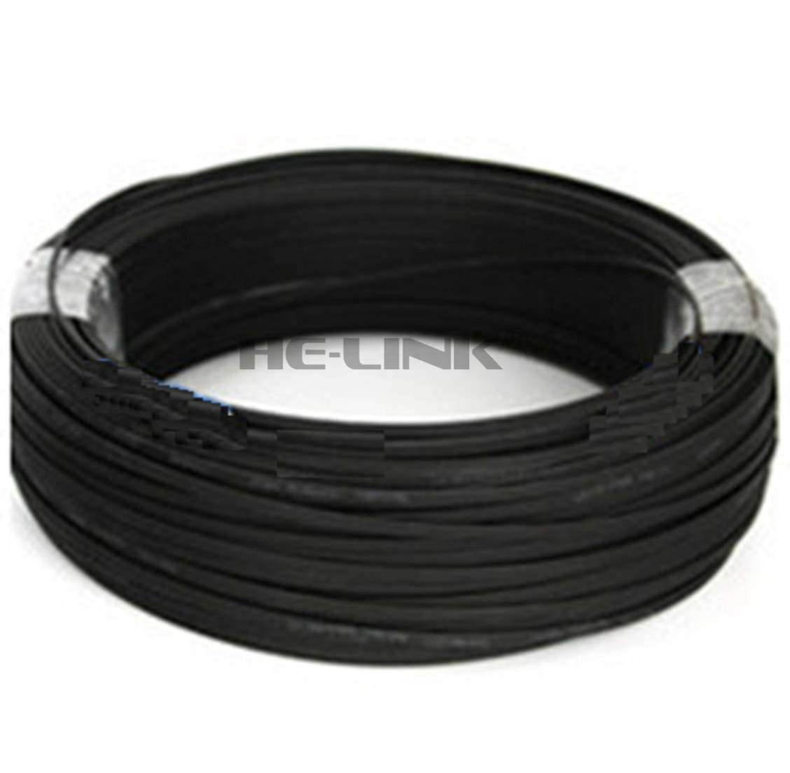 50M ST-ST Outdoor Armored Singlemode 6 Strands Fiber Optic Cable Patch Cord 9/125