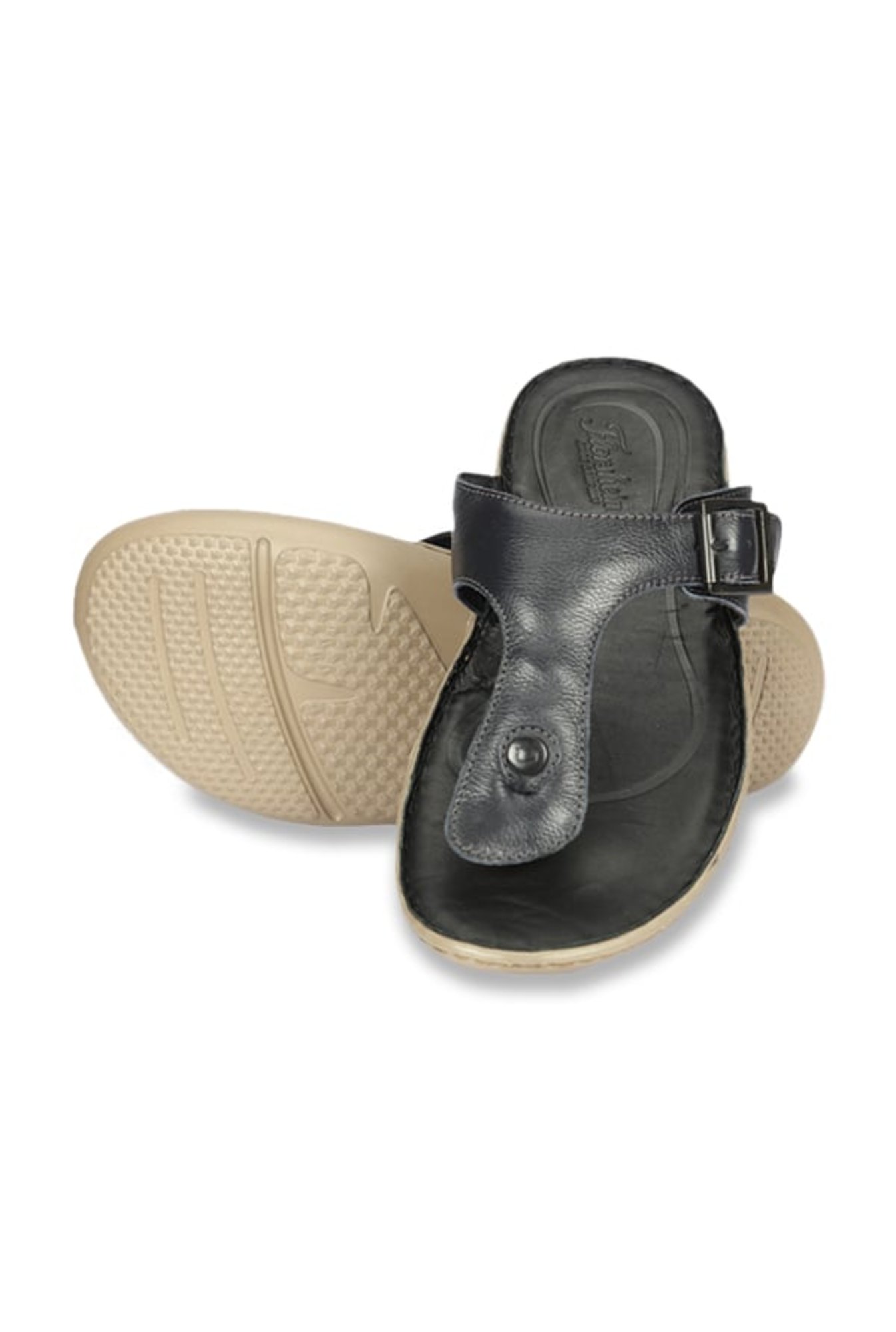 Florsheim LEWIS Navy T-Strap Sandals