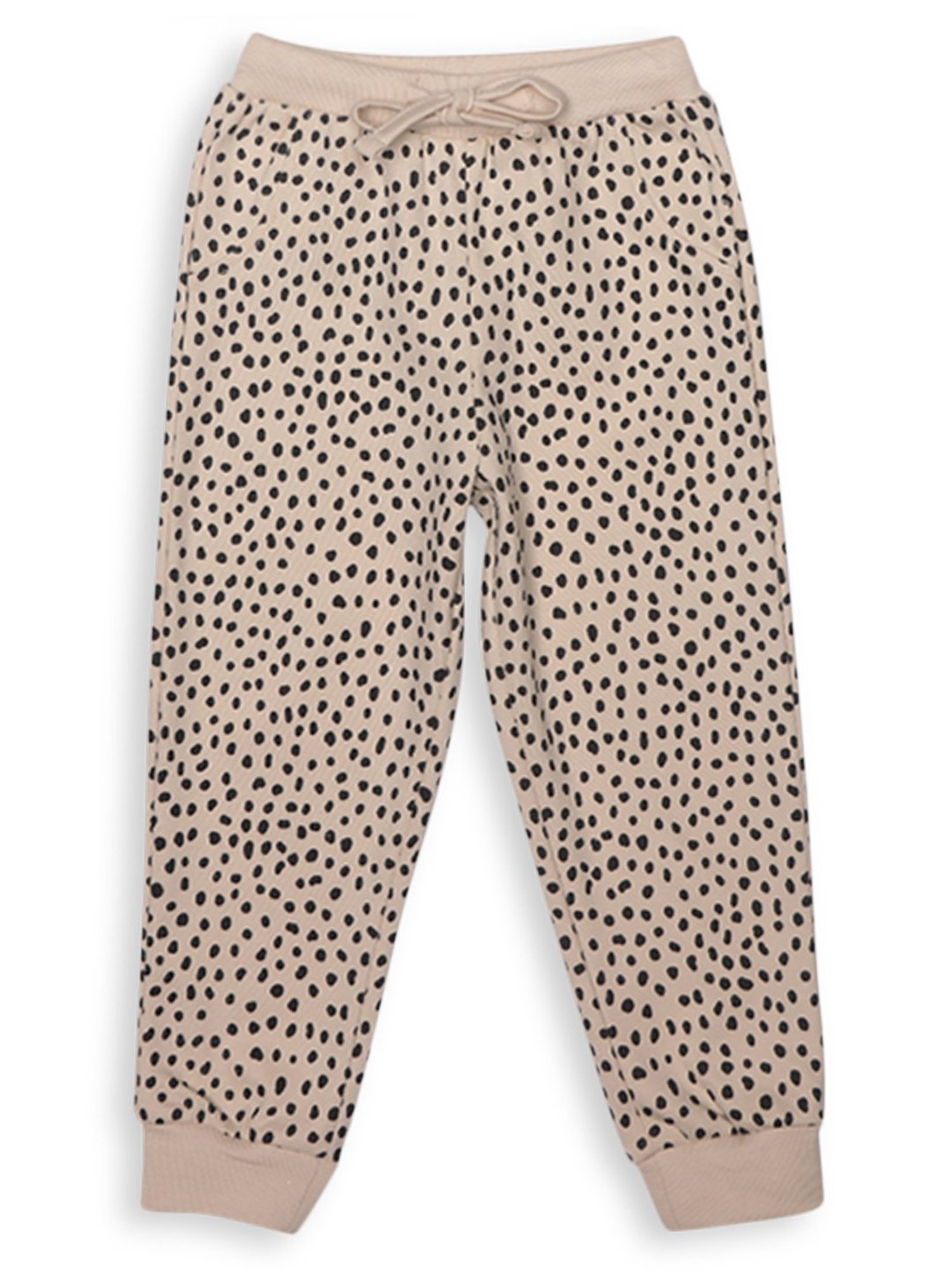 GJ baby Beige Printed T-Shirt with Pants