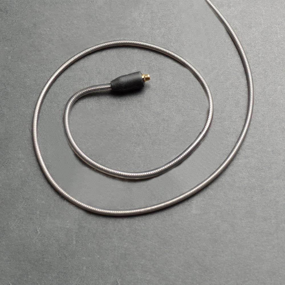 OKCSC DD4 Dynamic Hybrid Earphones Bluetooth In Ear Earbud Headphones HIFI Stereo MMCX Re-cable Built-in Microphone V4.1 (Blue)