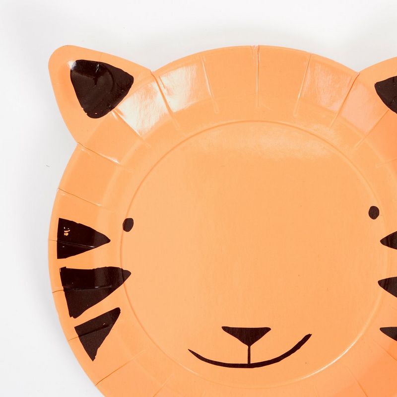 Meri Meri - Go Wild Party Supplies Collection (Plate, Napkin, Cup) - Set of 8