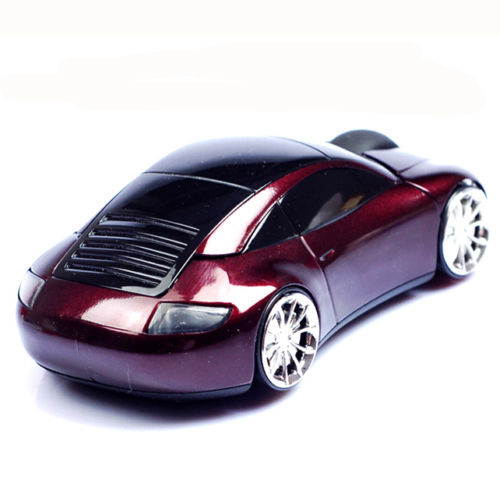 HXSJ Ergonomic Optical Office 2.4G Wireless Gaming Mouse Mice Adjustable 2400 DPI with 6 Buttons for Laptop PC Notebook Computer