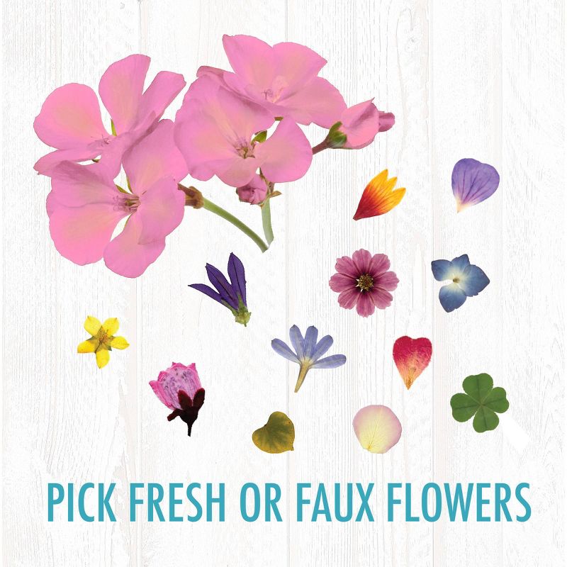 Craftivity Pressed Flower Jewelry Craft Kit - Faber-Castell