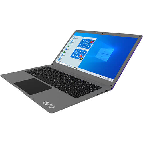 Evoo EVC1416PR 14.1 inch Ultra Thin Laptop - Elite Series, Intel Celeron CPU, 4GB Memory - Purple