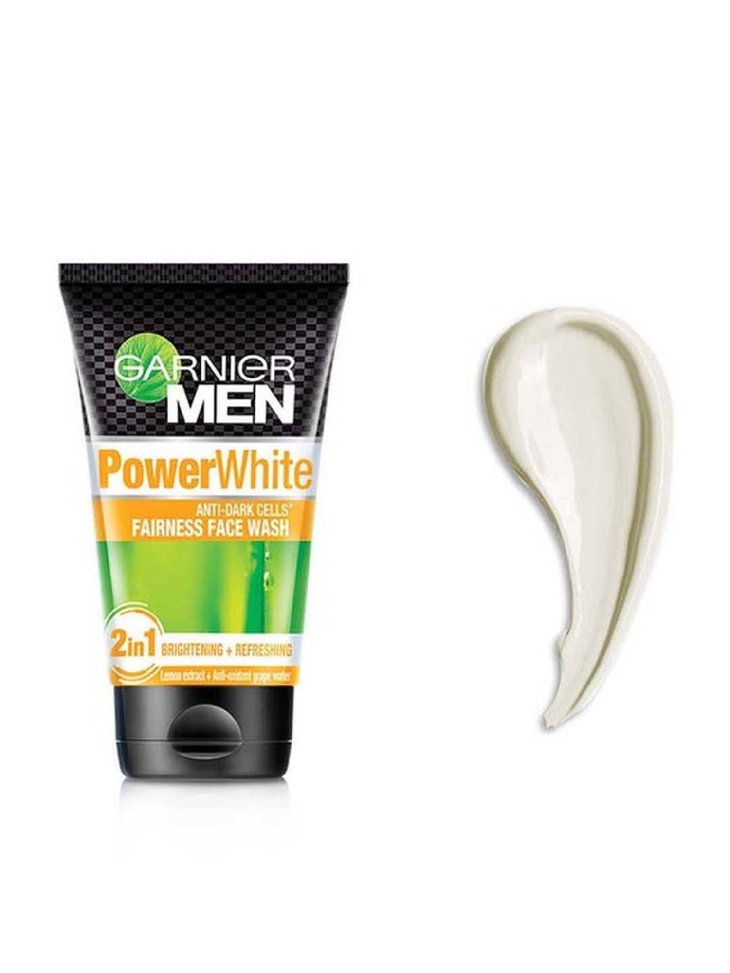 Garnier Men Tubro Bright Anti-Dark Cells Fairness Face Wash - 100 gm