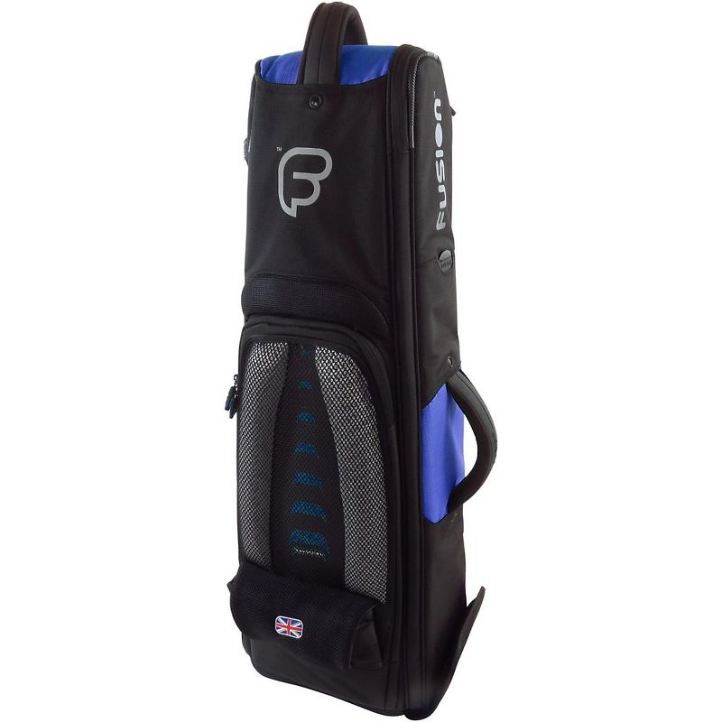 Fusion Premium Bass Trombone Bag Black and Blue