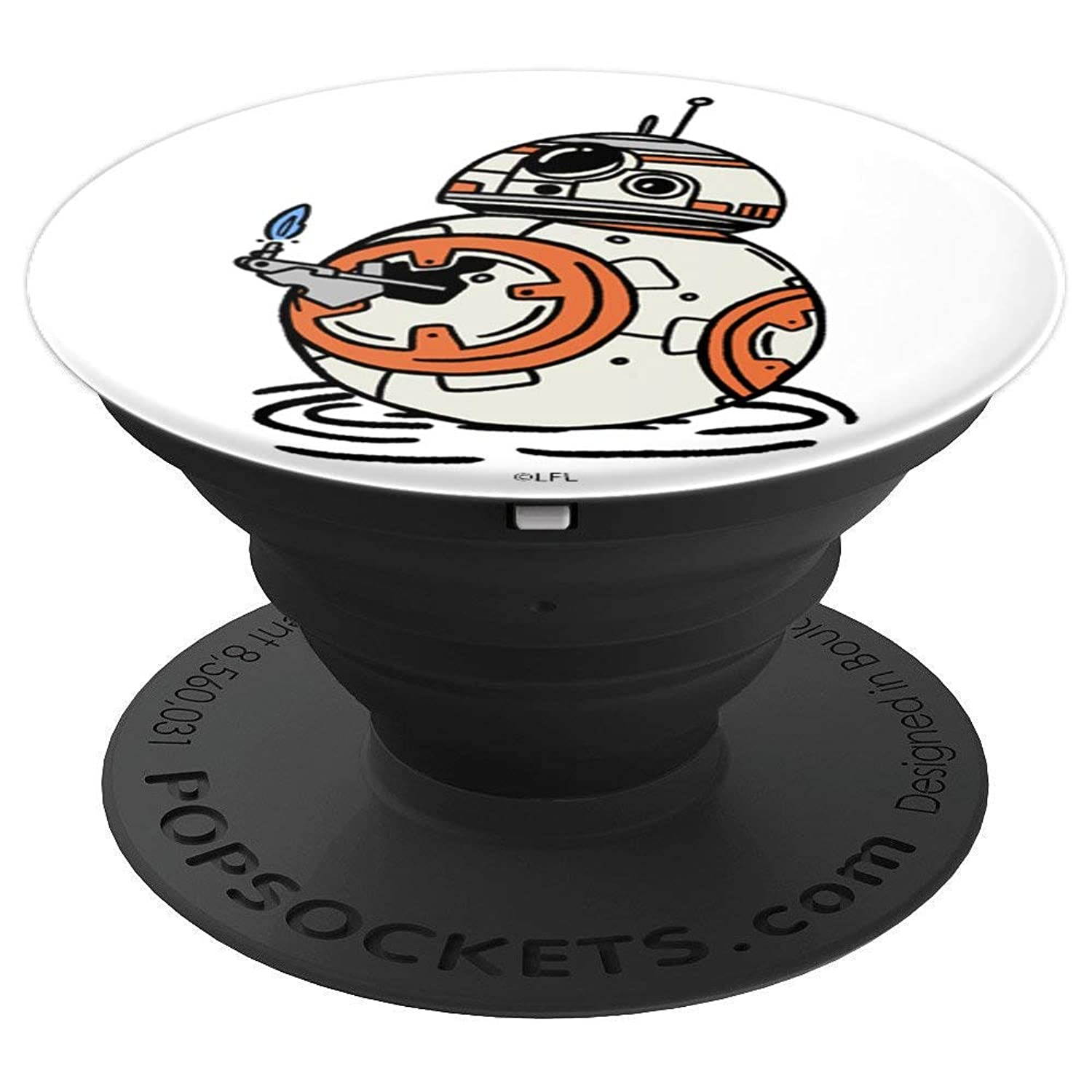 Star Wars: The Rise Of Skywalker BB-8 Portrait PopSockets Grip and Stand for Phones and Tablets