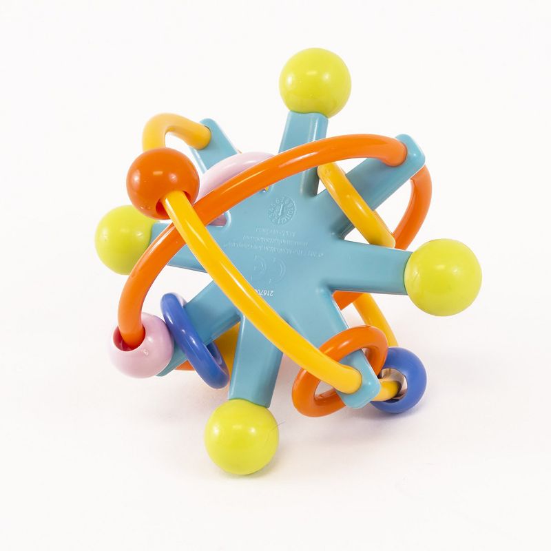 Manhattan Toy Stellar Rattle Baby Toy with BPA-free Teething Rings
