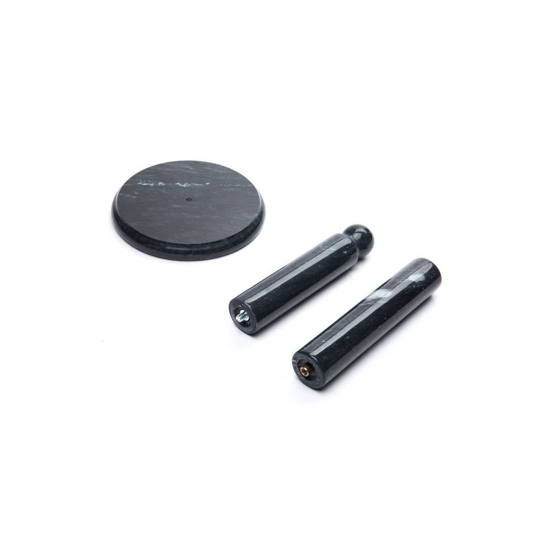 Marble Paper Towel Holder Black - Fox Run