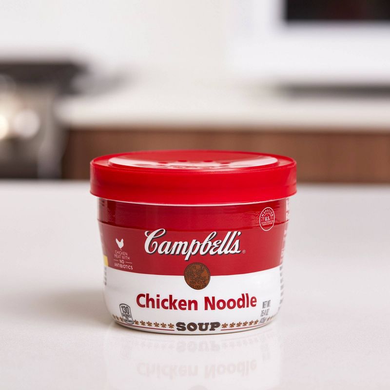 Campbell's Chicken Noodle Soup Microwaveable Bowl 15.4oz