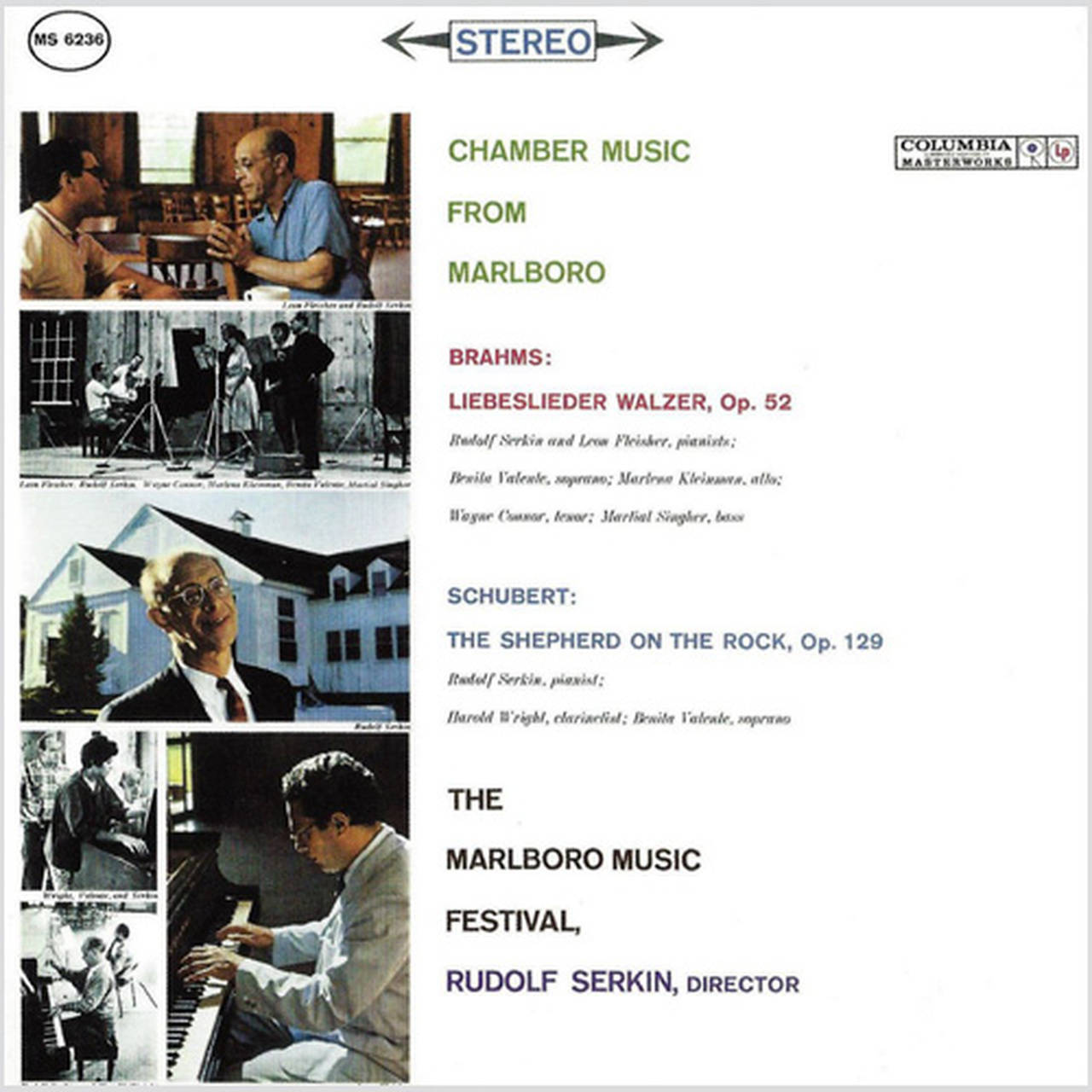 Rudolf Serkin Chamber Music From Marlboro 180g LP (Vinyl)