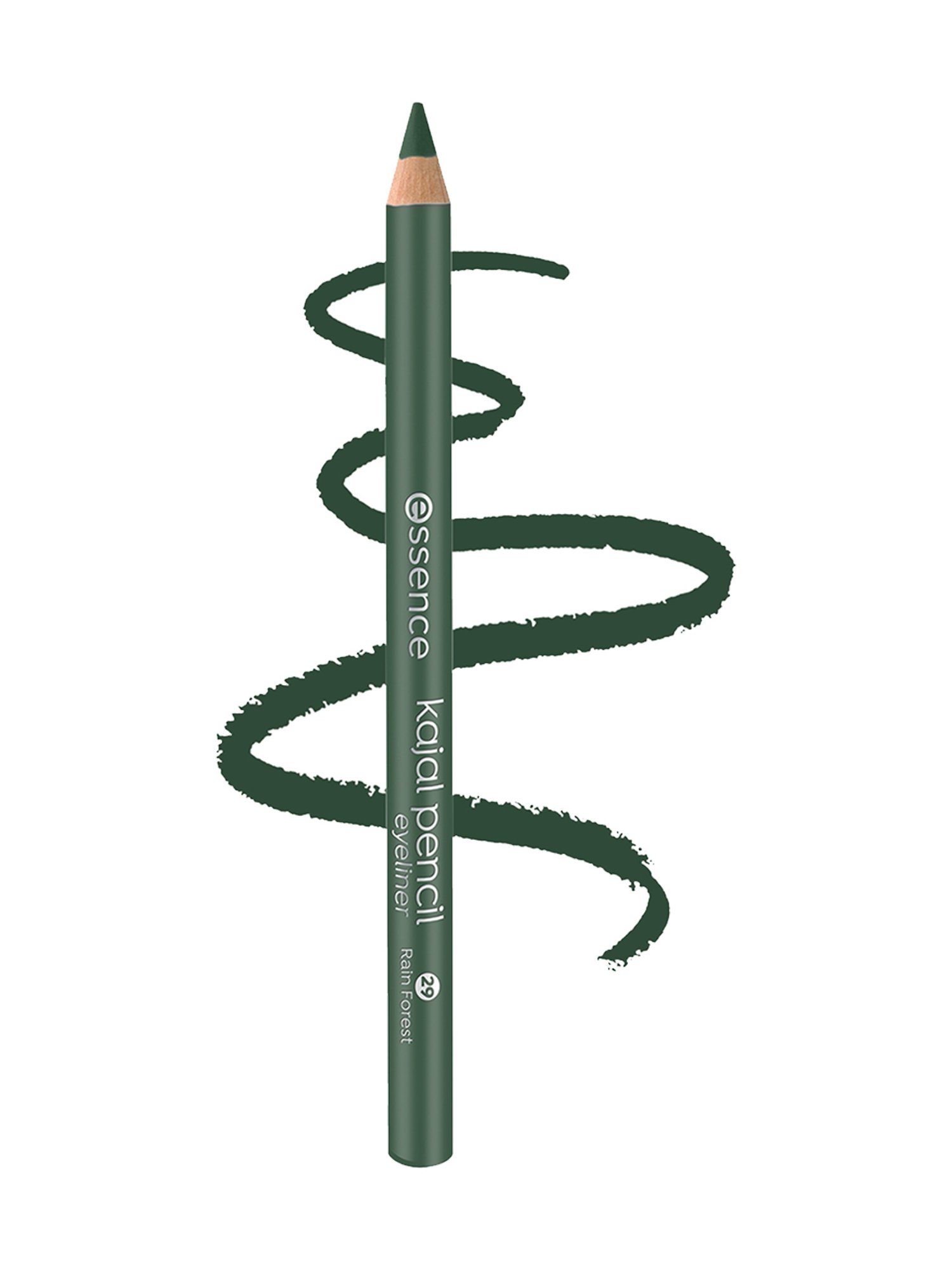 Matt Look Single Stroke Super Glide Eyeliner Kohl Kajal Bottle Green - 1.3 gm