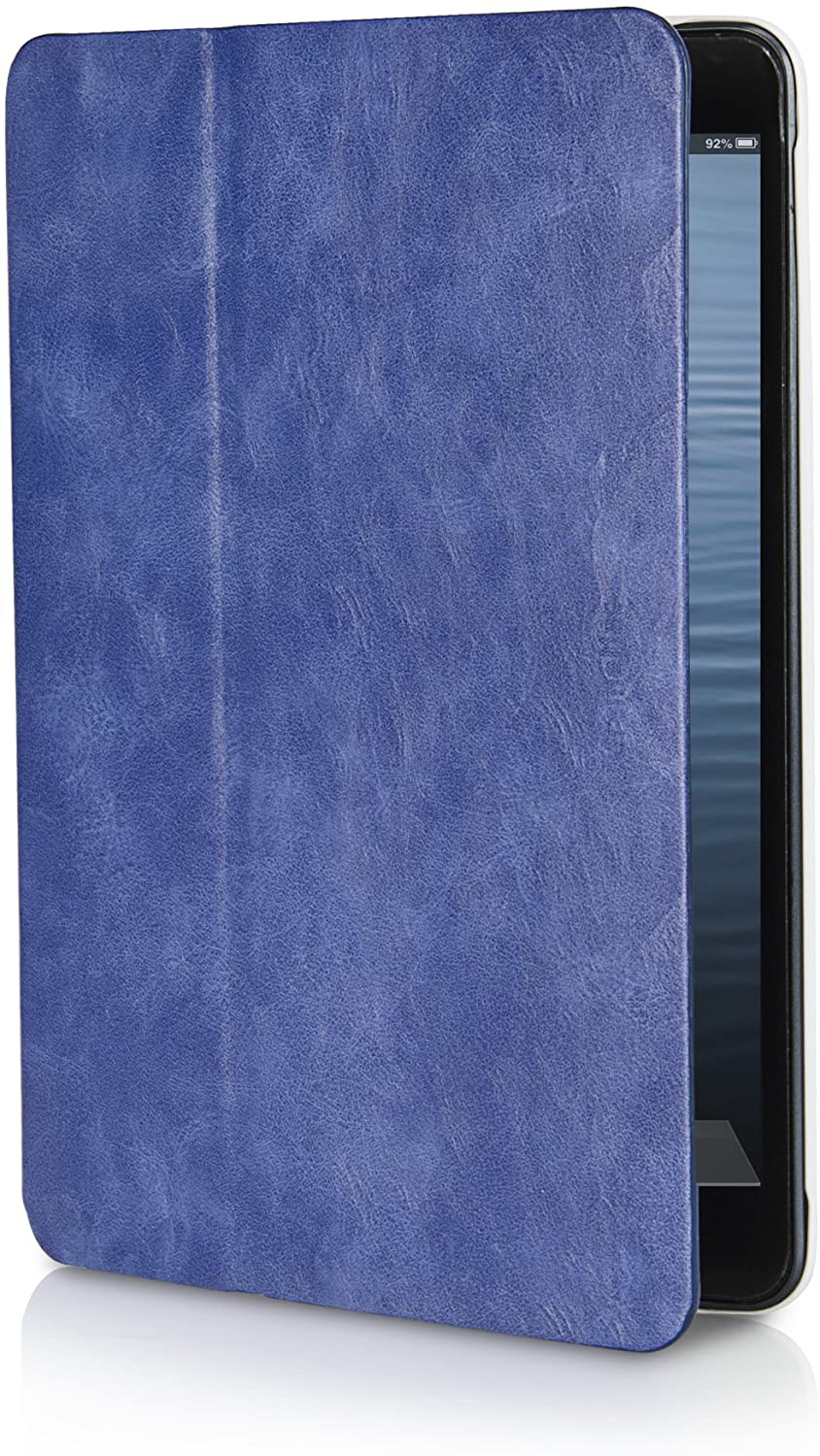 XtremeMac MicroFolio Leather Case for iPad Mini 1/2 (Blue)