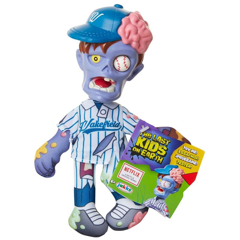 The Last Kids on Earth Zombie Plush Toy 9" Baseball Player