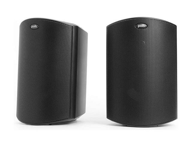 Polk Audio Atrium8 SDi High Performance All Weather Outdoor Loudspeaker with Dual Tweeters and PowerPort Bass Venting (White/Single)