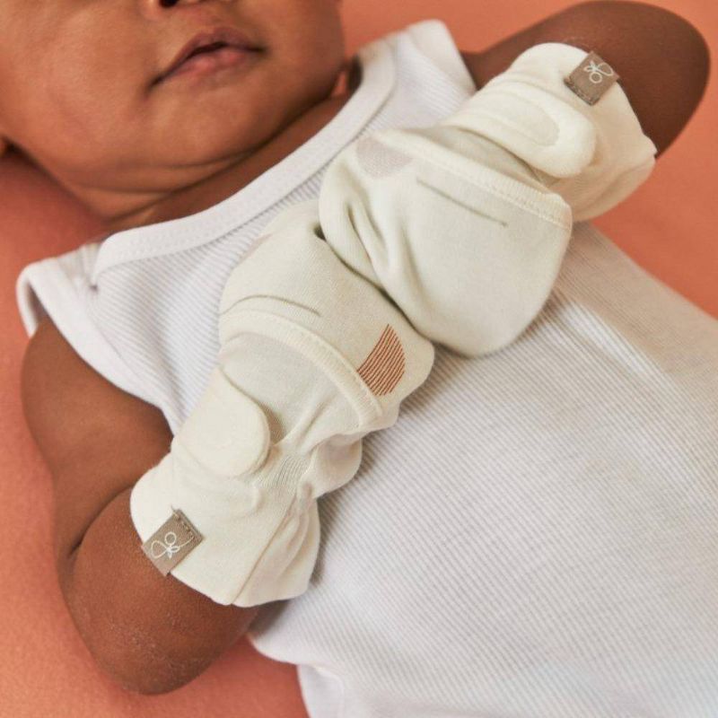 Goumi Baby Organic Cotton Geo Dash Mittens and Boots - 0-3M