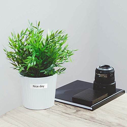 Compatible 1 Inch Label Tape Replacement for Brother TZe251 Ptouch Label Tape 24mm 094 Laminated White TZe251 TZe TZ Tape for Brother PTouch PTD600 PTP710BT PTP750W Label Maker 4Pack