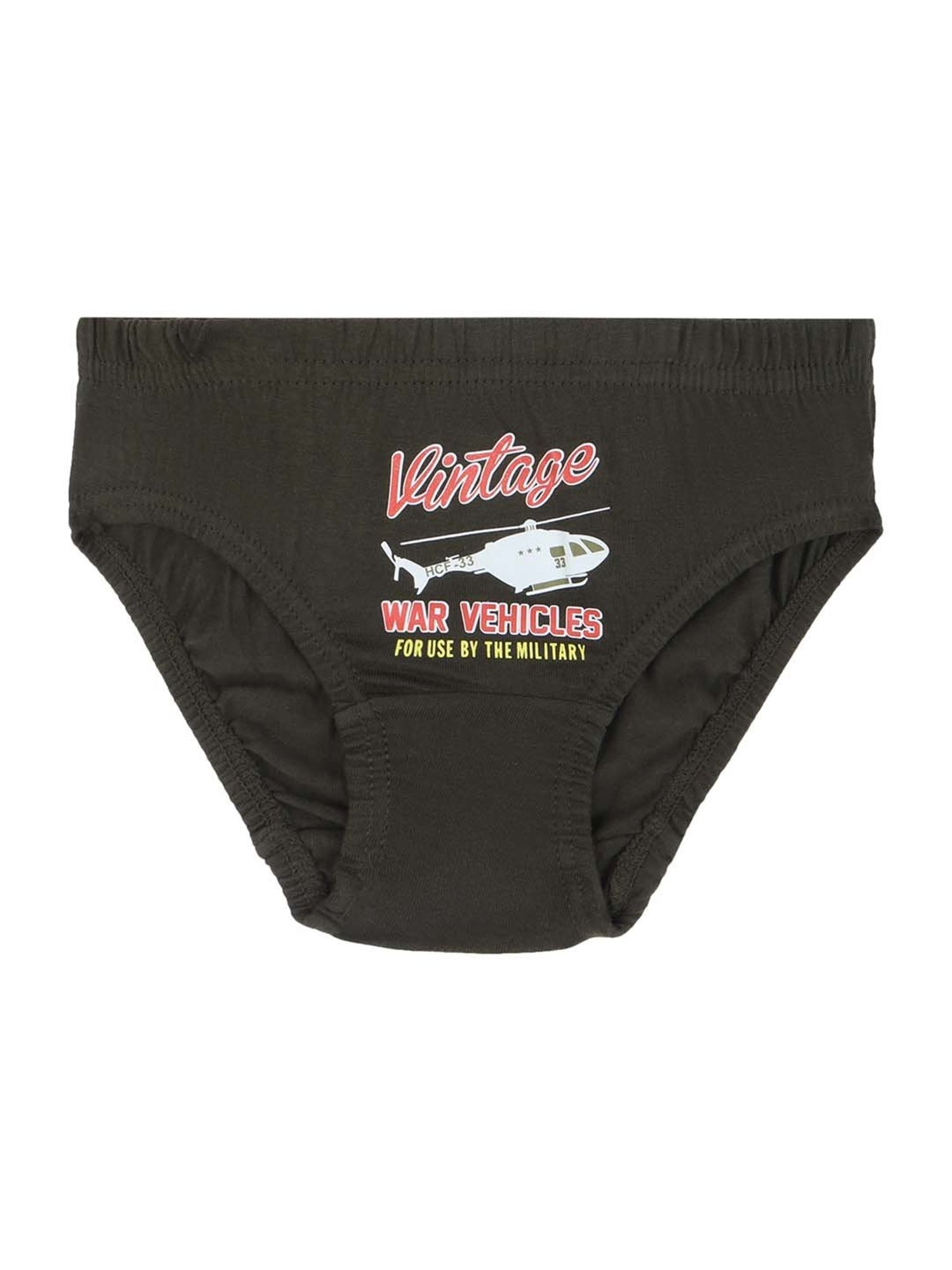 Dyca Boys Multicolor Cotton Printed Brief (Pack of 6)