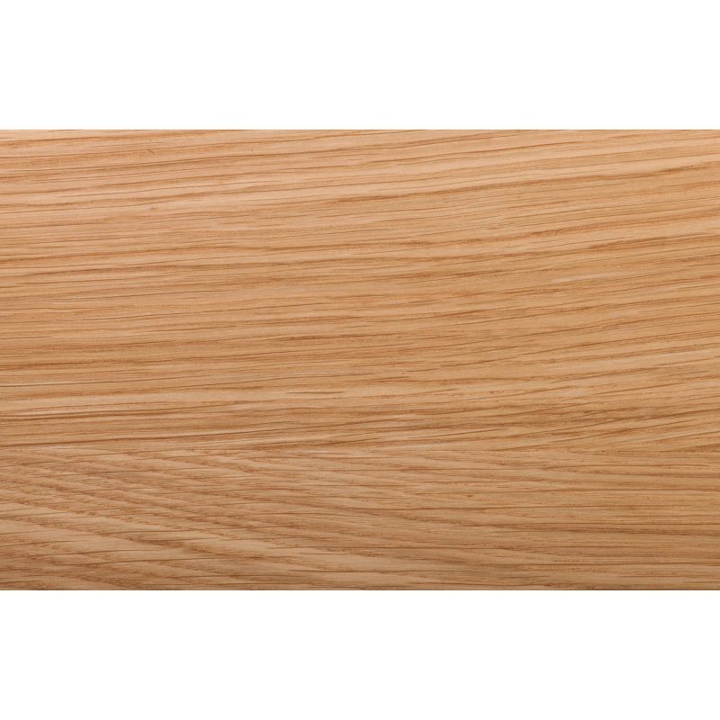 Abacus 2 Drawer Side Table Oak Brown/White - Universal Expert