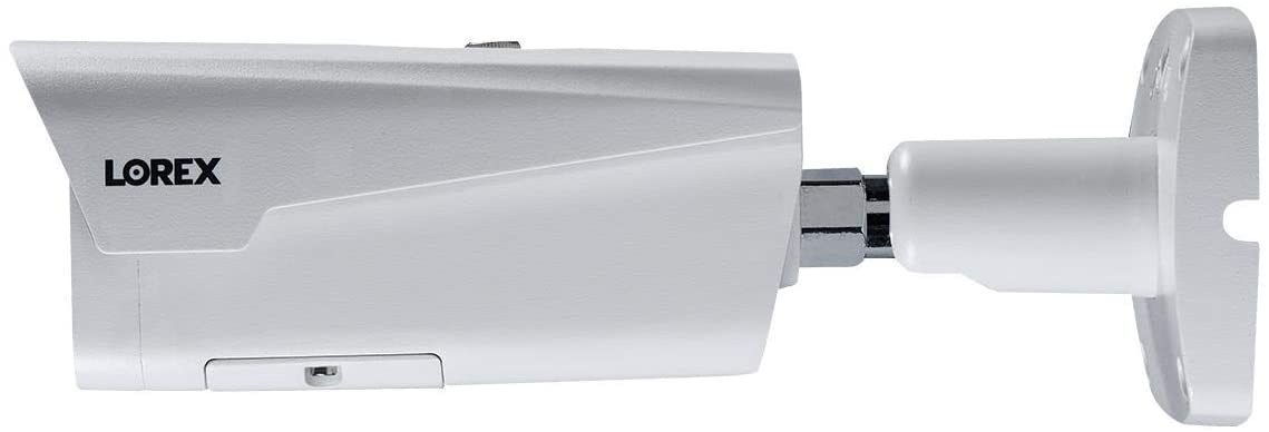Lorex 8MP 4K IP Motorized Varifocal Zoom Bullet Security Camera LNB8963, 250ft IR Night Vision, 4X Zoom, (2 Cameras, White)