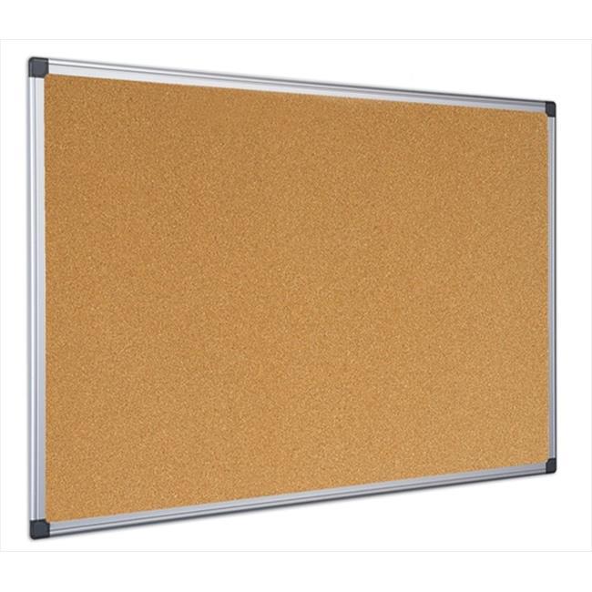MasterVision CA031170 2 x 3 ft. Super Value Basic Cork Bulletin Board