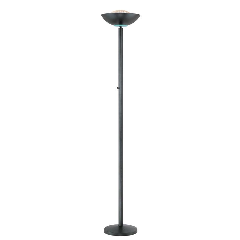 Basic II 1-LT Floor Lamp (Includes Light Bulb) Black - Lite Source