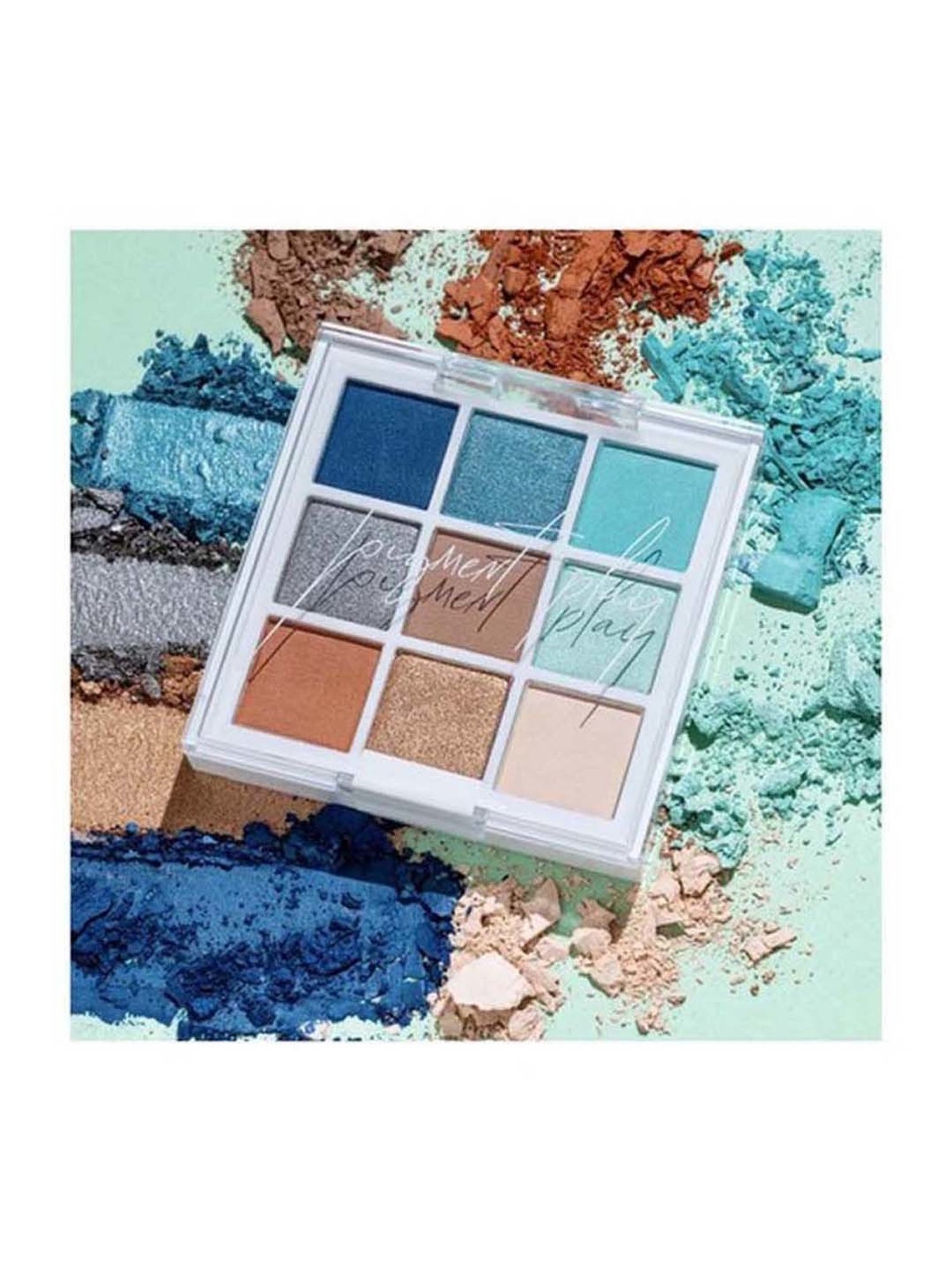 Pigment Play Playground Hero Shadow Palette - Marine Clouds - 9 gm