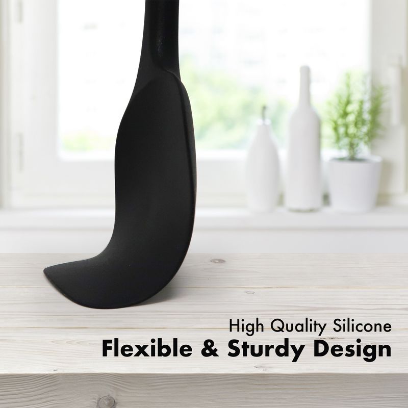 Zulay Kitchen Heat Resistant Spatula Set