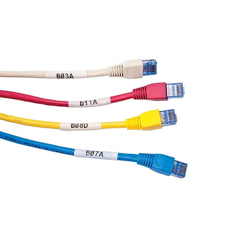 XSL103427 Idxpert 125 Height 05 Width B427 SelfLaminating Vinyl Black On White And Translucent Color Label 250 Per Cartridge