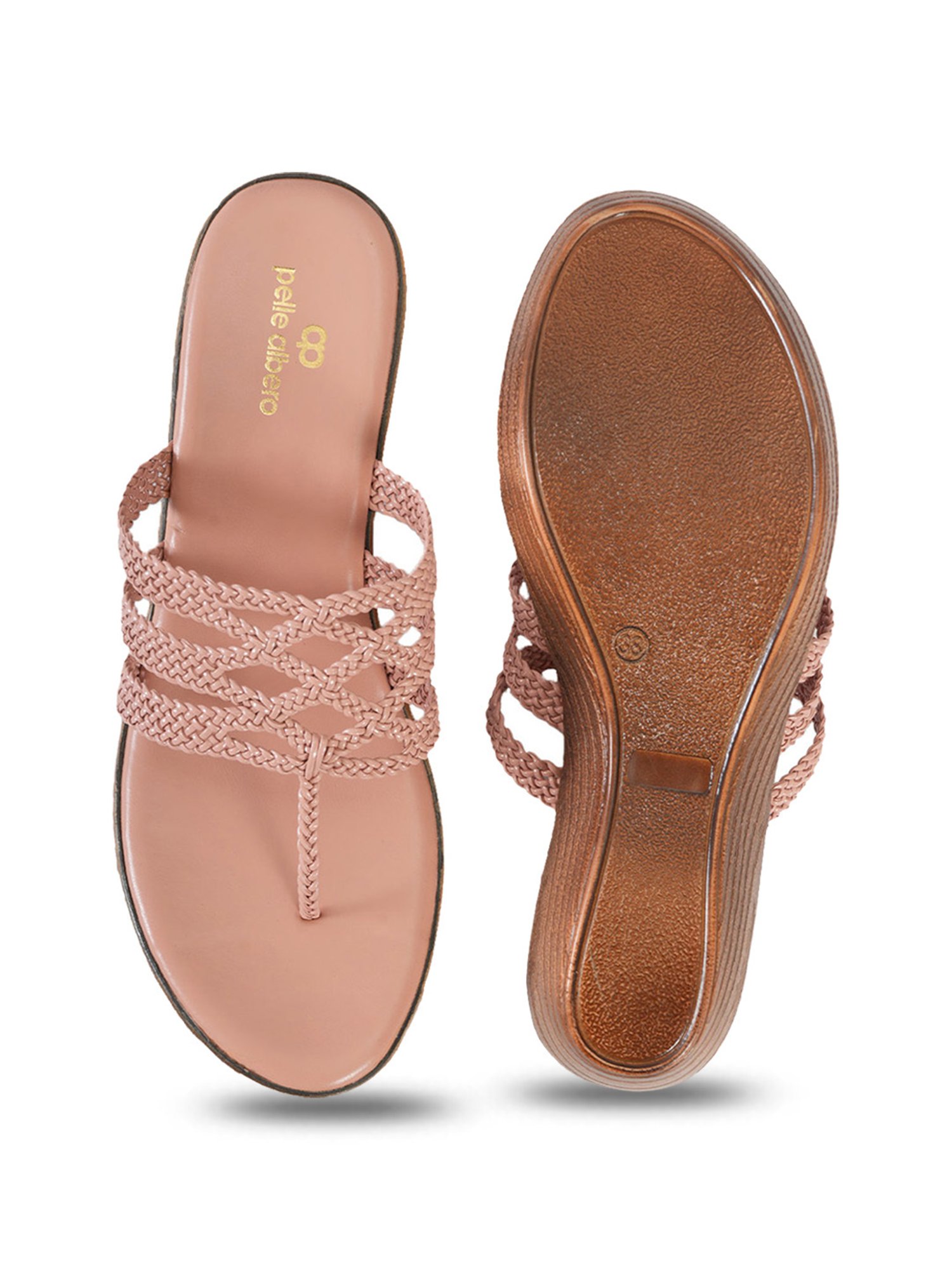 Pelle Albero Women's Sultan T-Strap Wedges