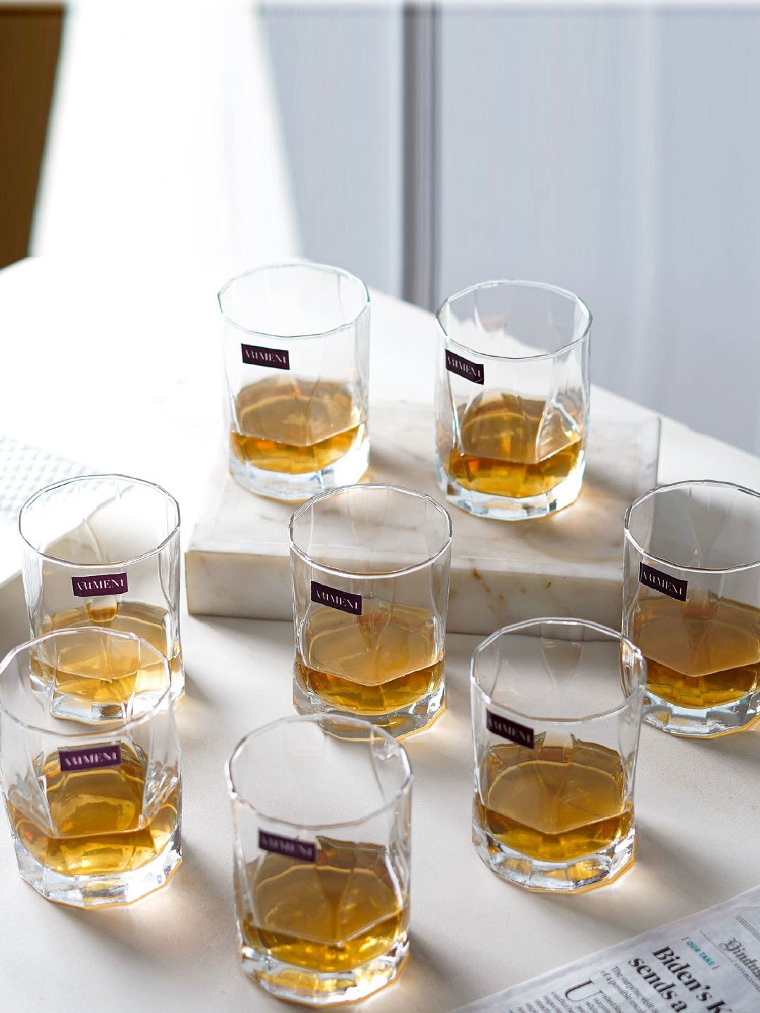 Mikasa Julie Transparent Glass Flute Glass (0.266 L) - Set of 4