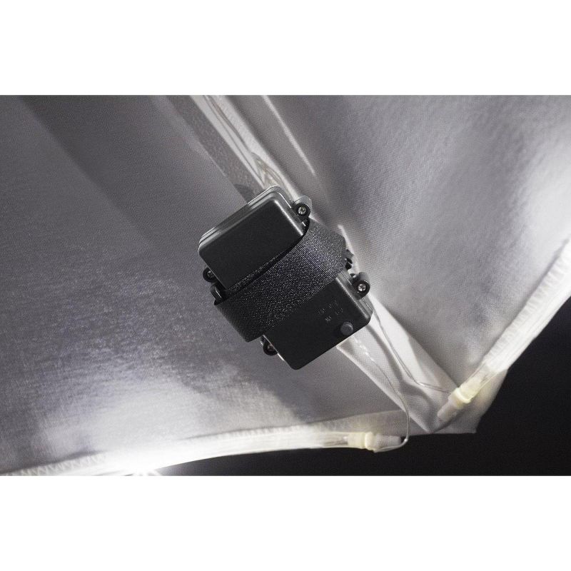 Brightz Ltd Canopy Brightz LED Tailgate Canopy & Patio Umbrella Accessory, White