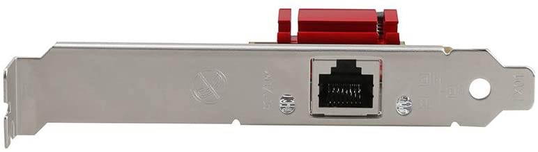 2.5GBase-T PCIe Network Adapter RTL8125B 2500/1000/100Mbps PCI Express Gigabit Ethernet Card RJ45 LAN Controller Support PXE for Windows/Linux/MAC with Low Profile