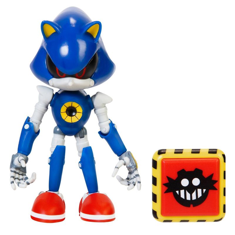 Sonic the Hedgehog 4" Modern Metal Sonic with Trap Spring Wave 2