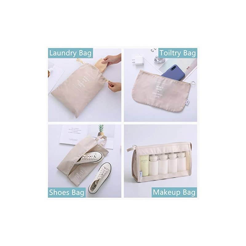 Luggage Packing Organizers Packing Cubes Set for Travel