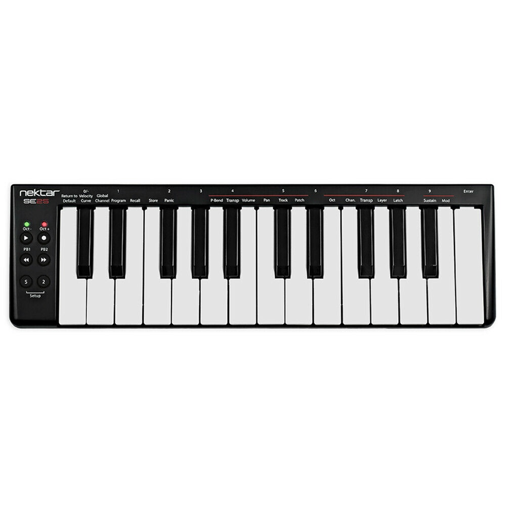 Nektar SE25 25-Key Mini USB MIDI Keyboard Controller