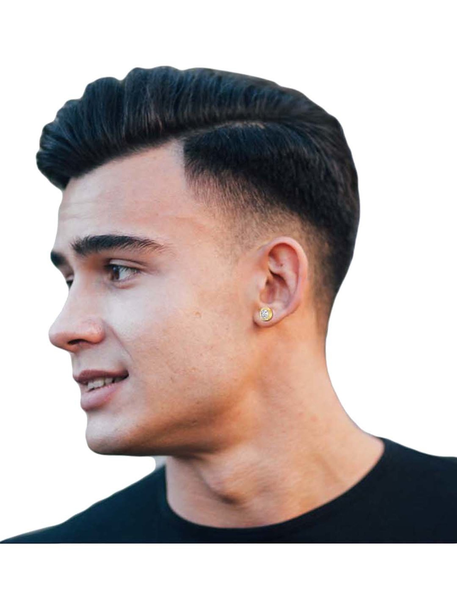 Joyalukkas 22 kt Gold Ear Studs for Men