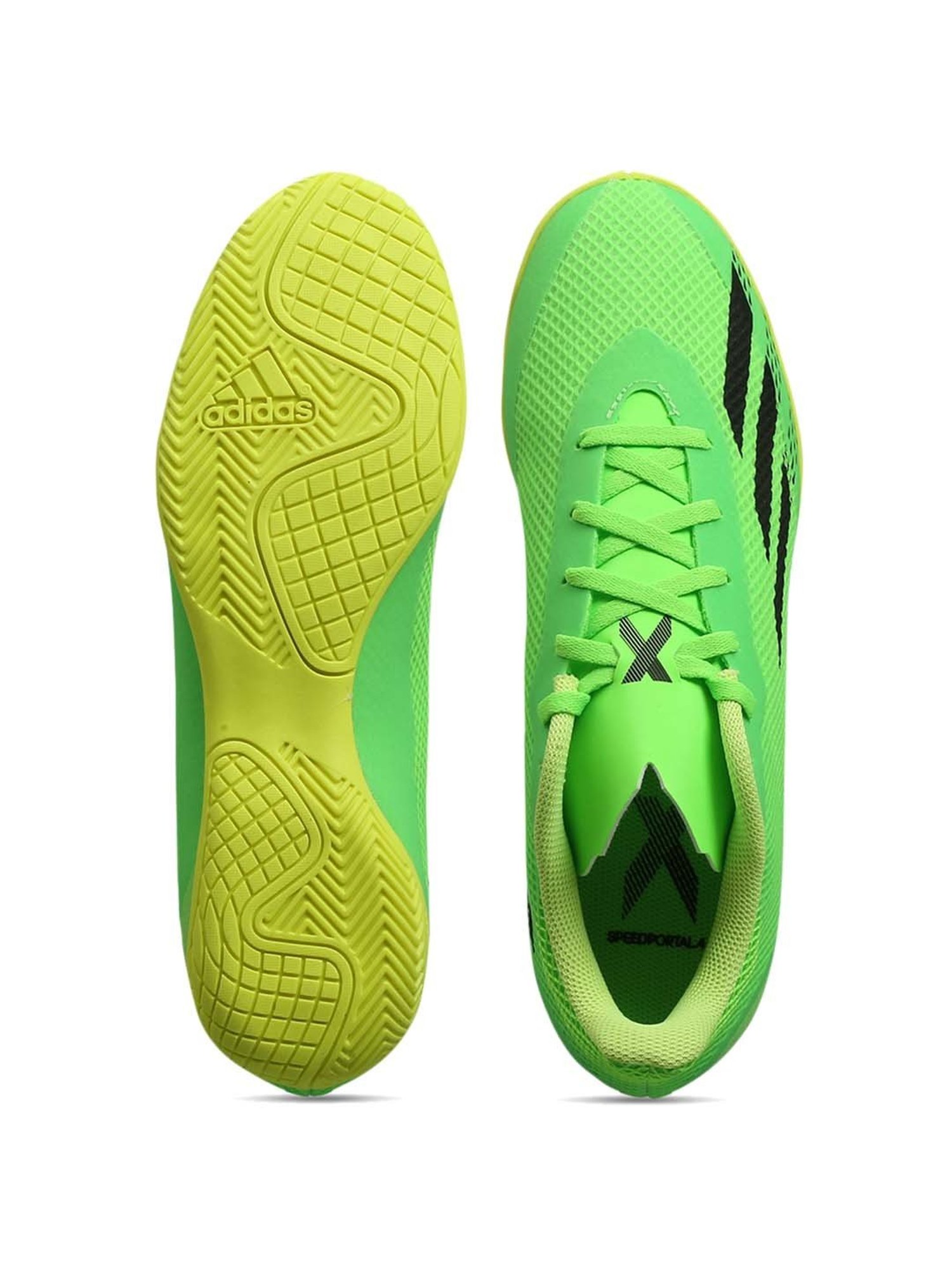 Adidas Men's X Speedportal.4 In Green Football Shoes