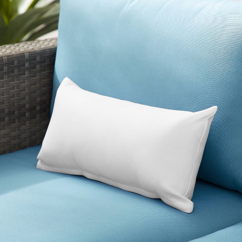 3pc Rattan Wicker Patio Sectional Set with End Table - Art Leon