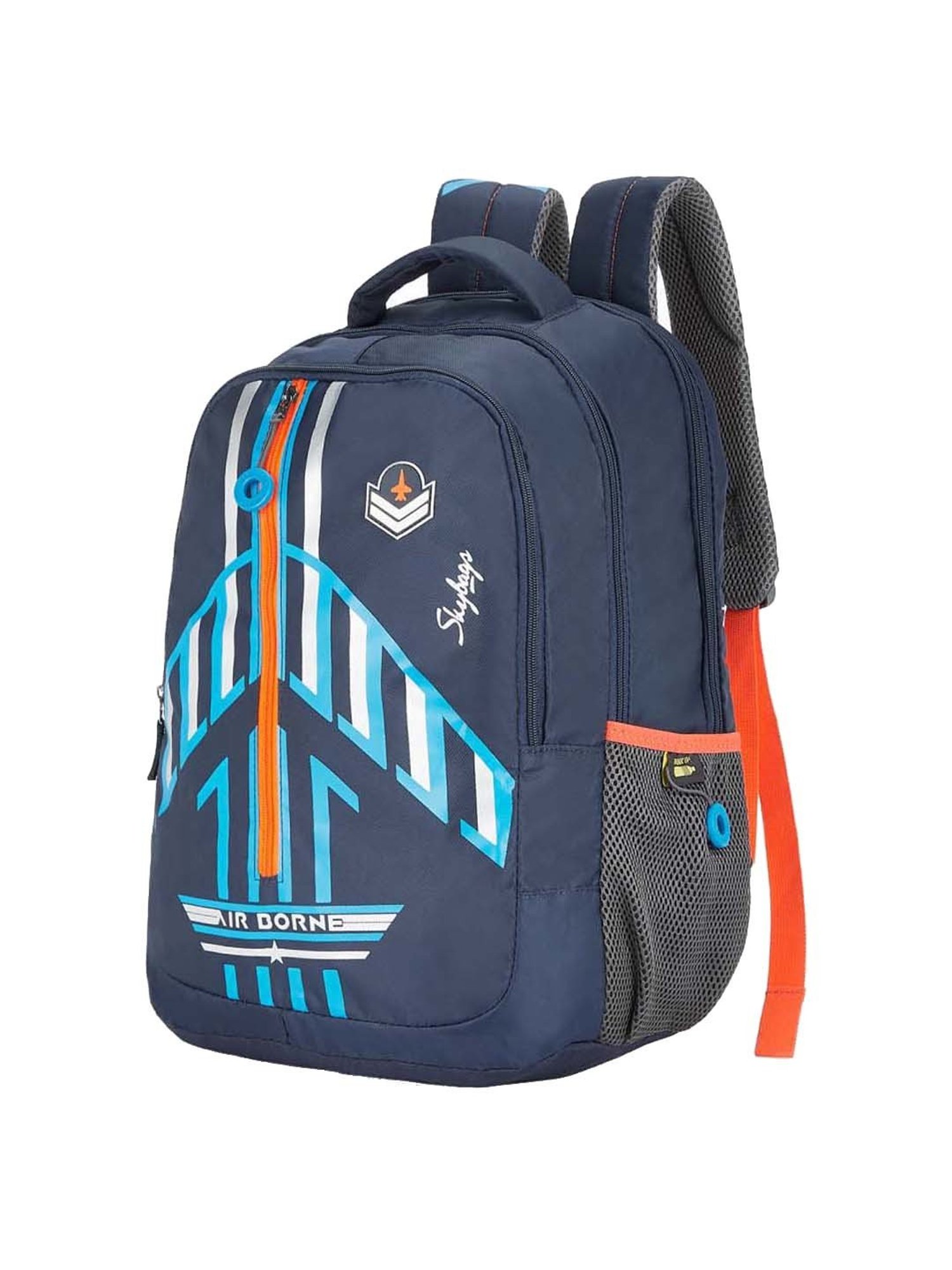 Skybags 34 Ltrs Blue Medium Backpack