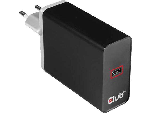 Club3D CAC-1901 USB Type-C Wall Power Charger up to 27W