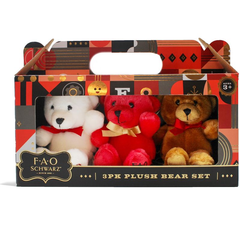 FAO Schwarz FAO Bears 3 pack