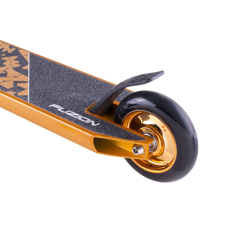 Fuzion Gold Pro X-3 2 Wheel Scooter - Gold