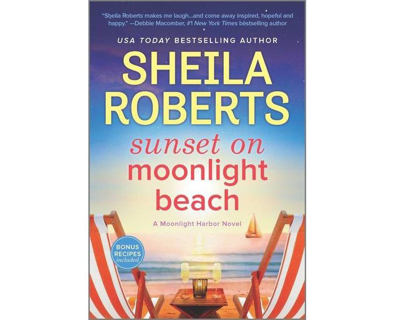 Sunset on Moonlight Beach - (Moonlight Harbor Novel, 5) by Sheila Roberts (Paperback)
