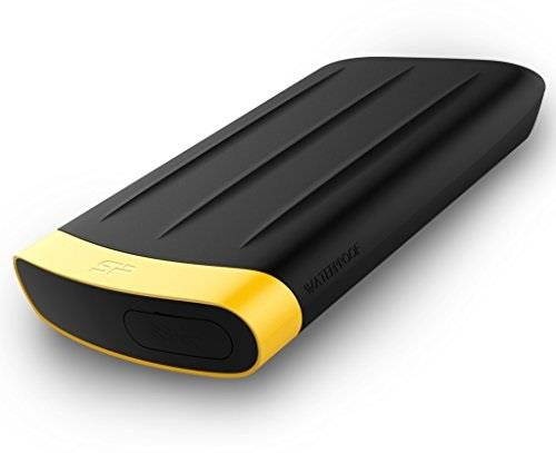 2tb silicon power armor a65 shockproof/waterproof portable hard drive usb3.0  black/orange edition