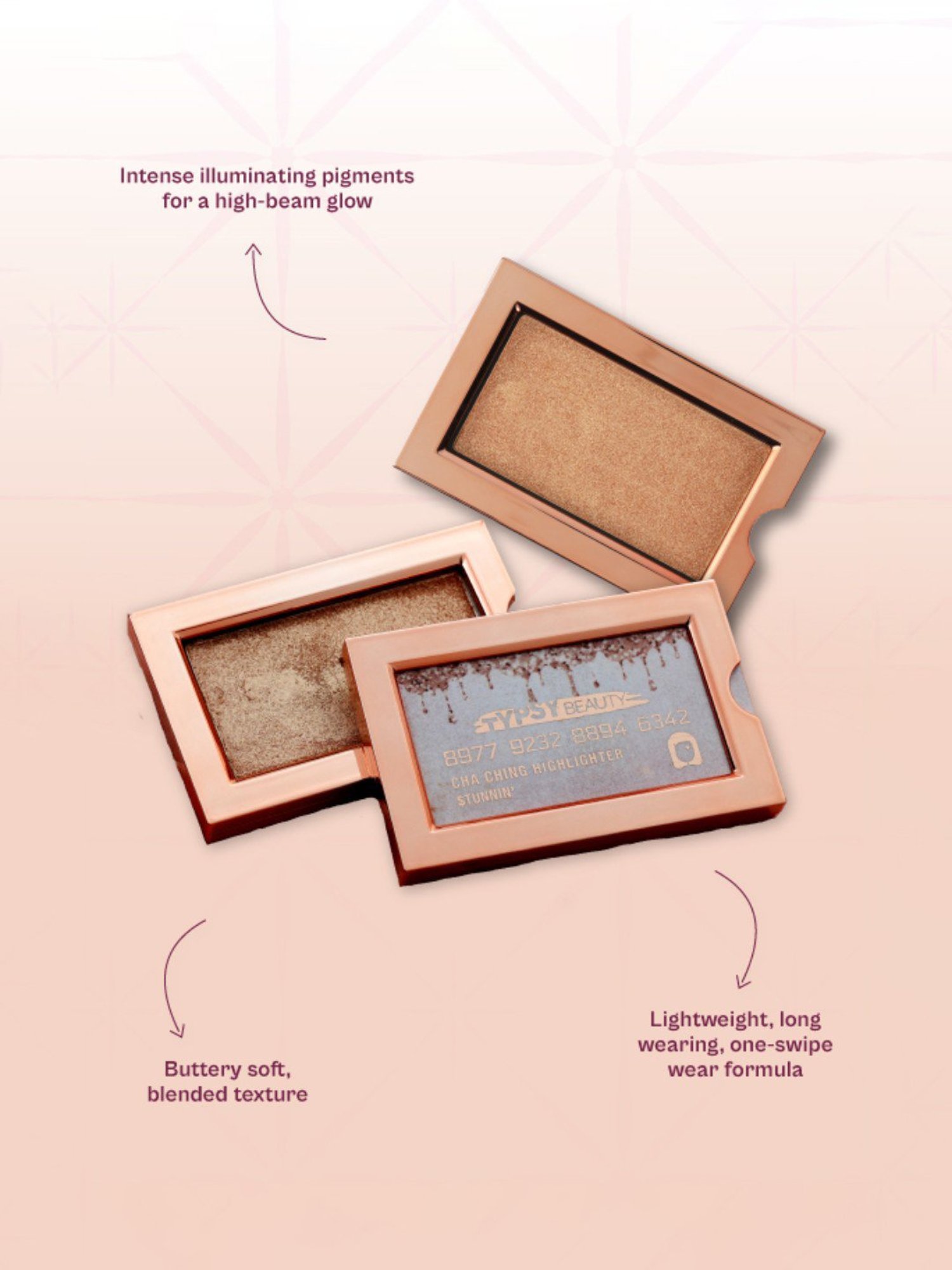 Typsy Beauty Cha Ching Highlighter Sizzlin Gold - 8 gm