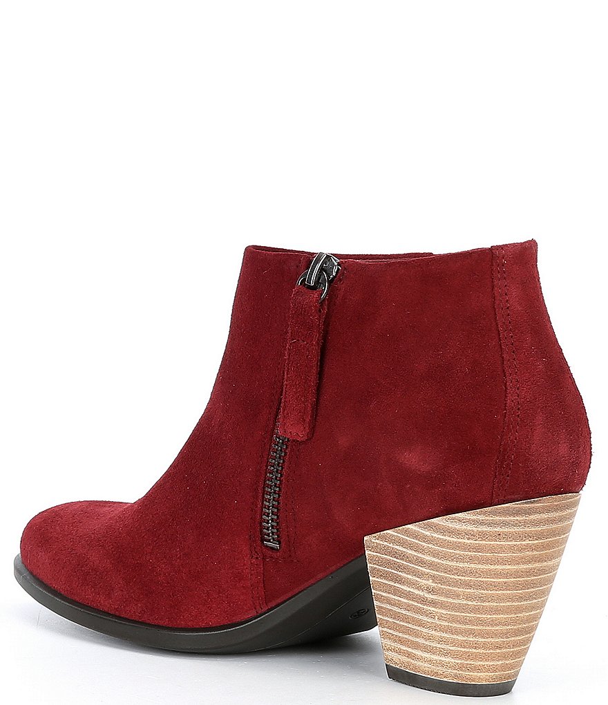 ECCO Shape 55 Western Water Repellent Suede Ankle Boots