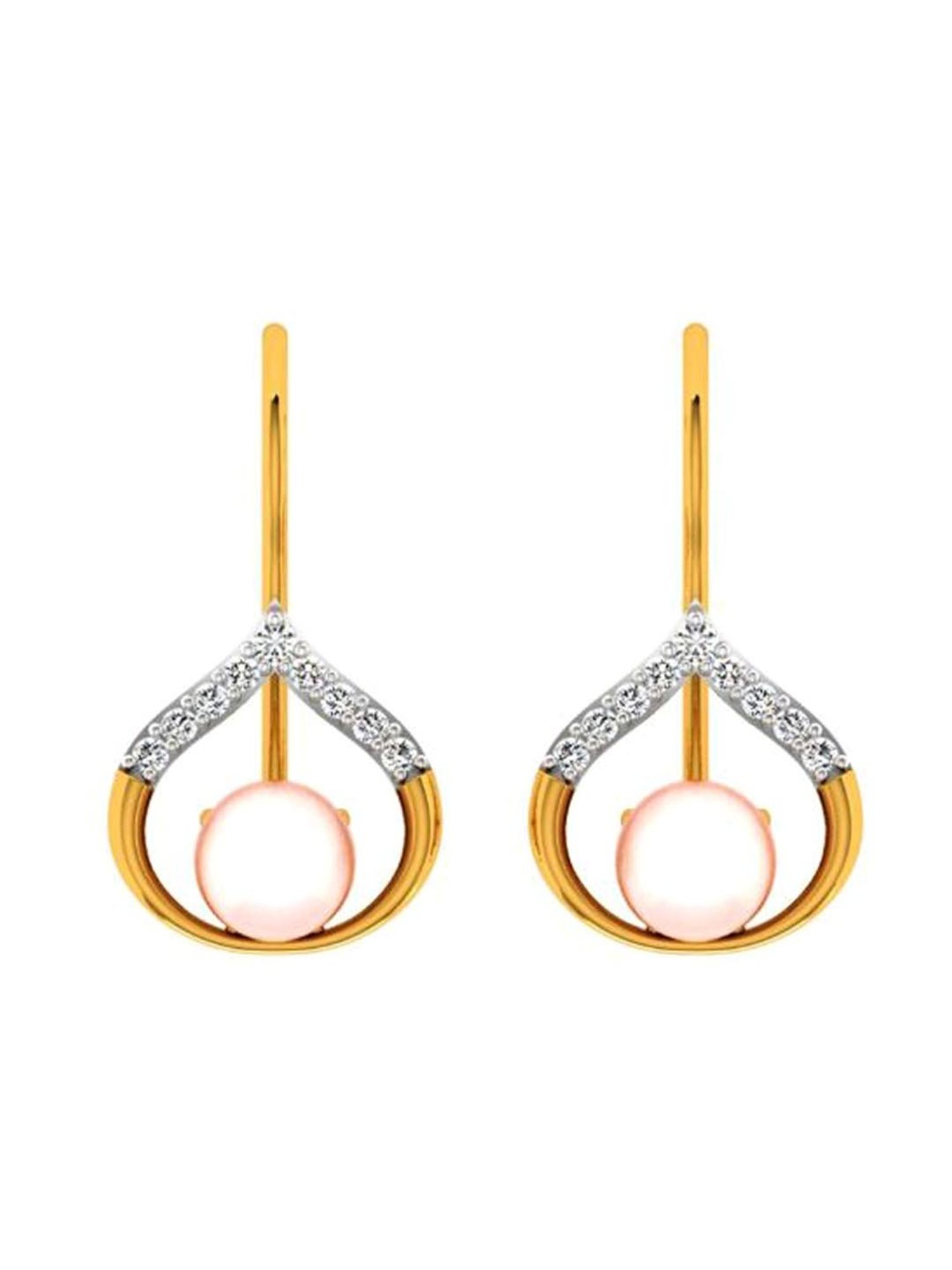 P.C. Chandra Jewellers 14k Gold Earrings for Women