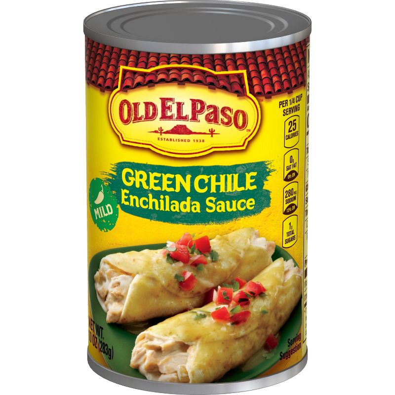 Old El Paso Enchilada Sauce Mild Green Chili 10oz